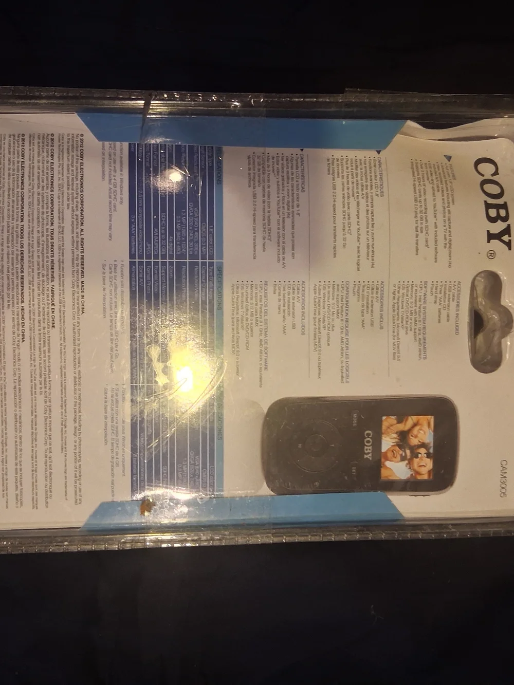 Coby CAM3005 Snapp Mini Camcorder with Digital Zoom